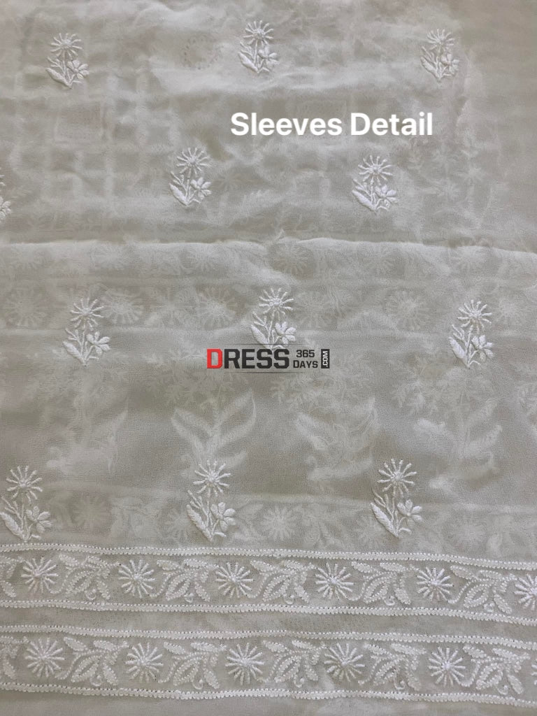 Fine Chikankari & Hand Jaali Work Suit Suits