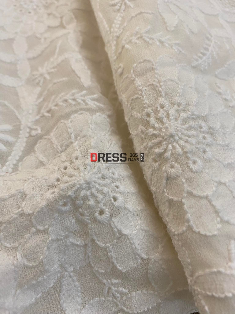 Fine Chikankari & Hand Jaali Work Suit Suits