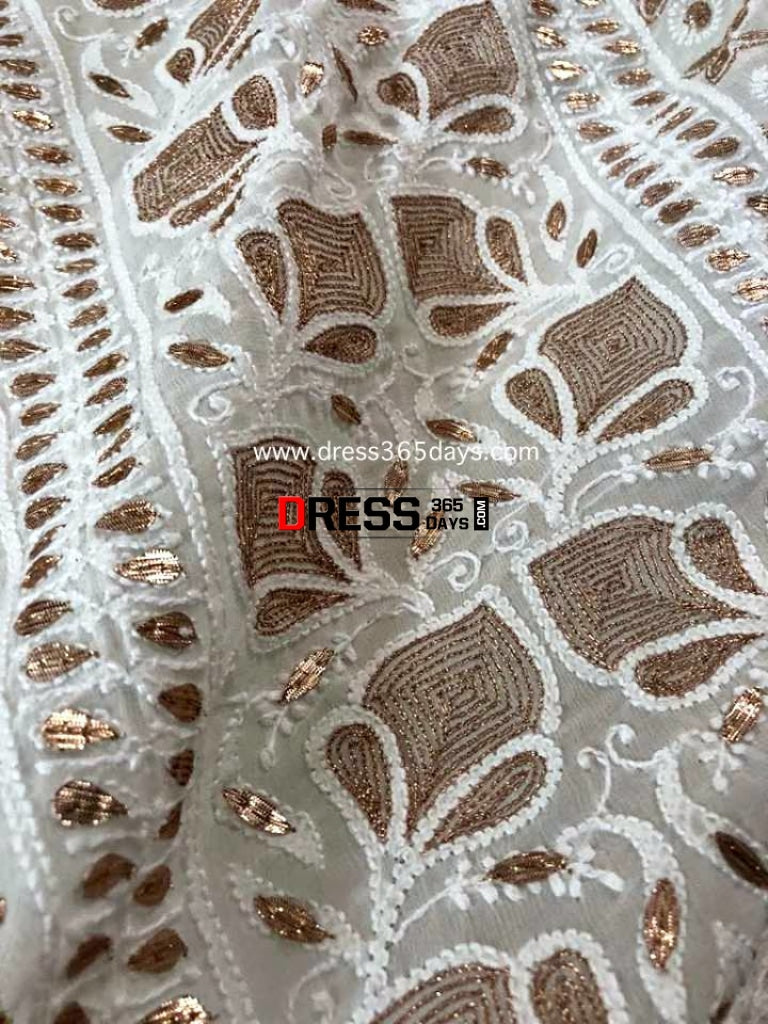 Gota Patti And Zari Work Chikankari Suit Suits