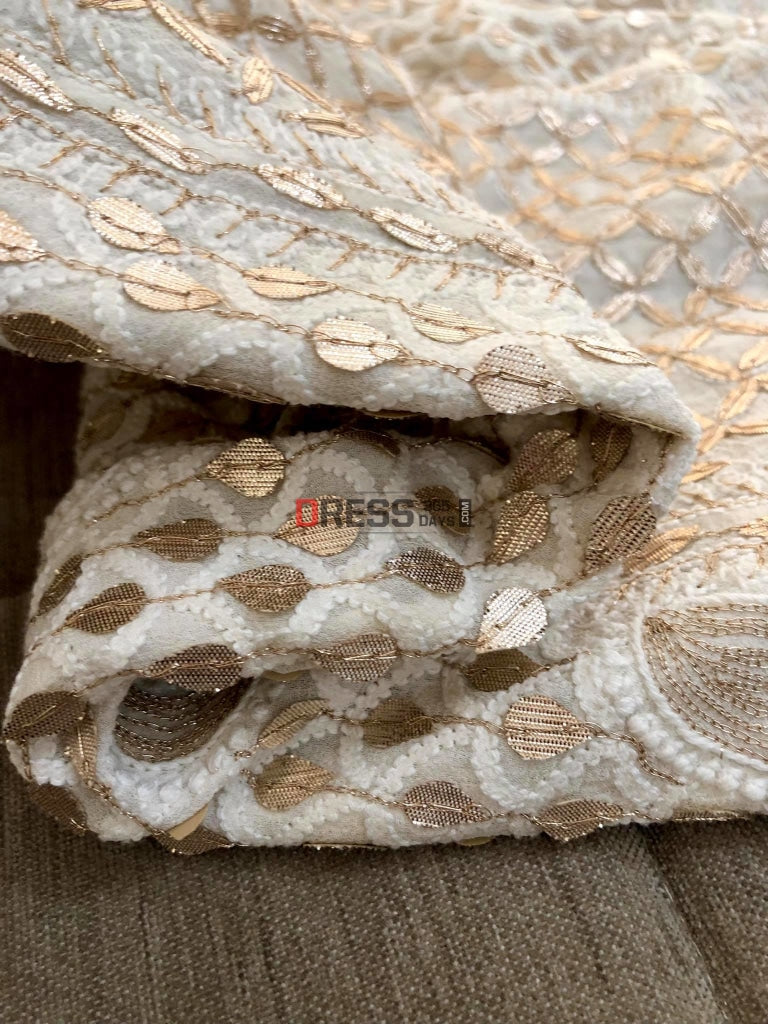 Gota Patti Chikankari Lehenga Skirt (Only Skirt)