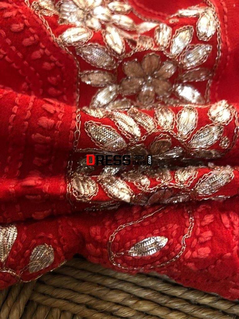 Gota Patti Chikankari Suit Suits