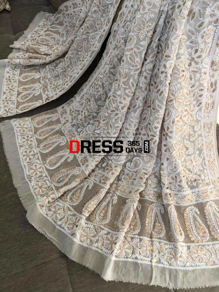 Heavy Gota Patti Chikankari Dupatta