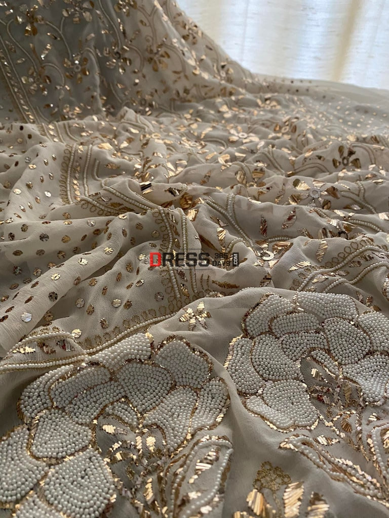 Masterpiece Kamdani & Pearl Suit Chikankari Suits
