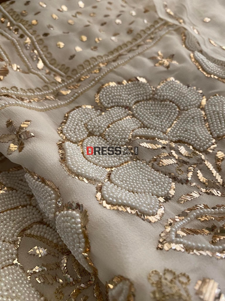 Masterpiece Kamdani & Pearl Suit Chikankari Suits