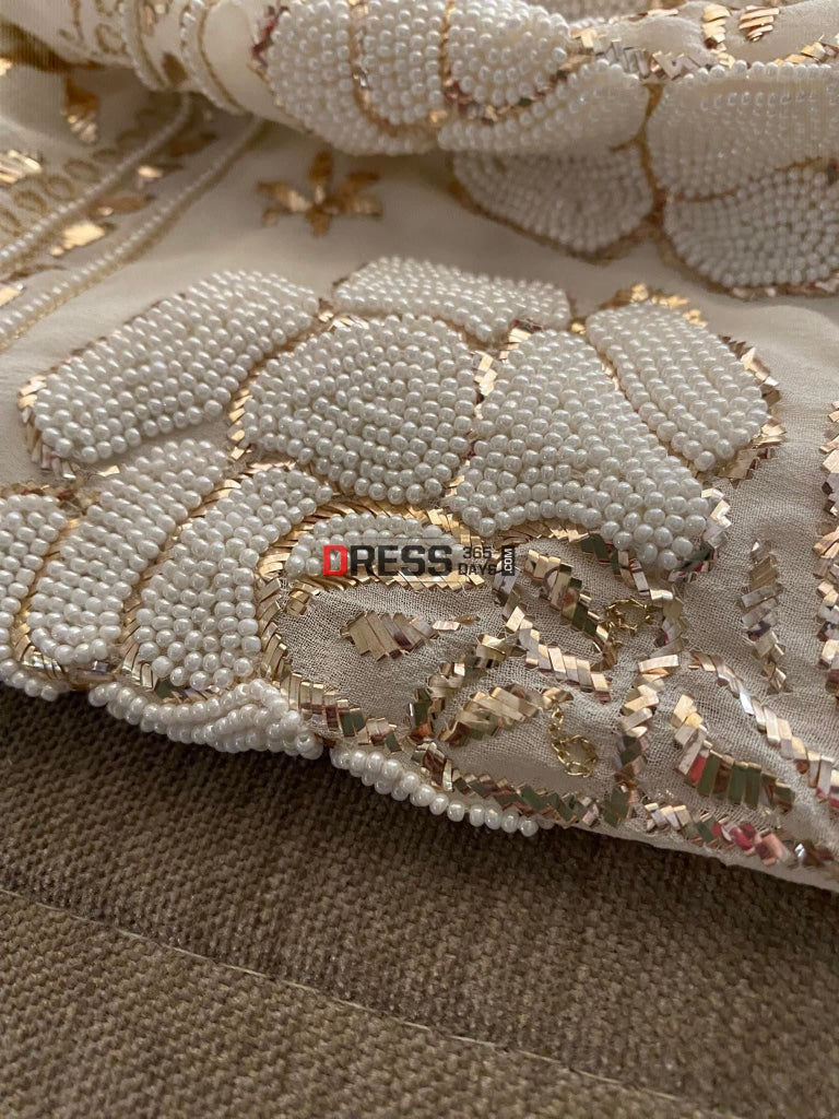 Masterpiece Kamdani & Pearl Suit Chikankari Suits
