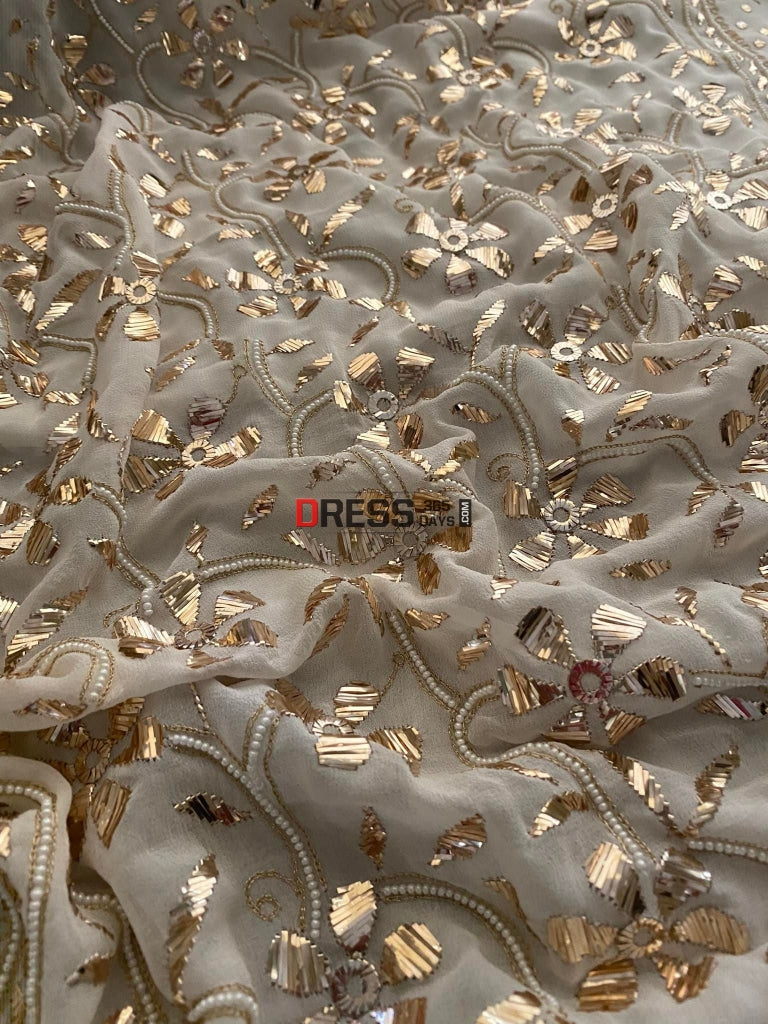 Masterpiece Kamdani & Pearl Suit Chikankari Suits