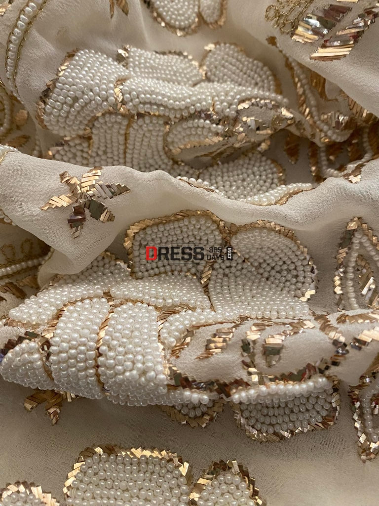 Masterpiece Kamdani & Pearl Suit Chikankari Suits