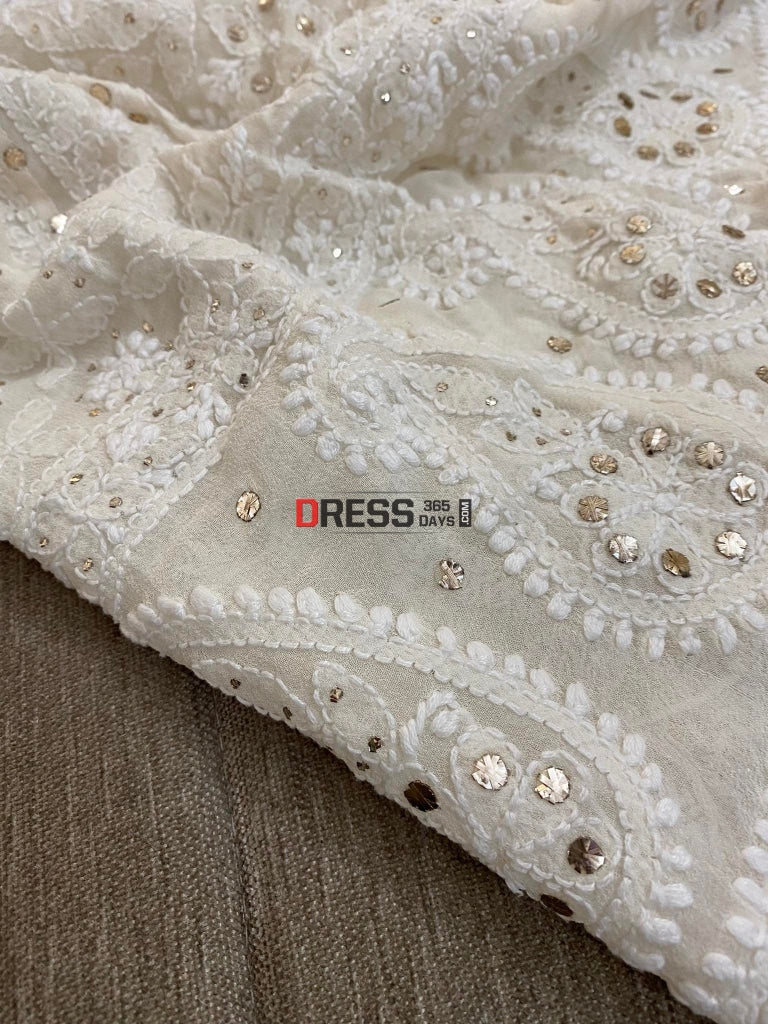 Mukaish Chikankari Lehenga Skirt (Lehenga Only)