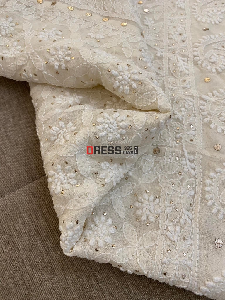 Mukaish Chikankari Lehenga Skirt (Lehenga Only)