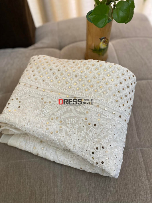 Mukaish Chikankari Lehenga Skirt (Lehenga Only)