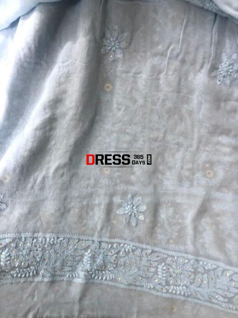 Mukaish Chikankari Viscose Georgette Suit Suits
