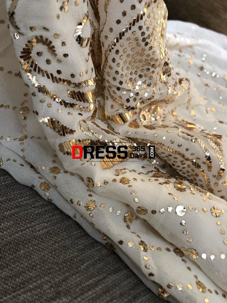Mukaish Work Designer Suit Chikankari Suits