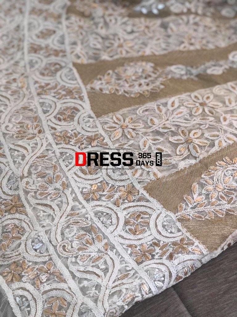 Net Gota Patti Chikankari Anarkali (Only Anarkali)