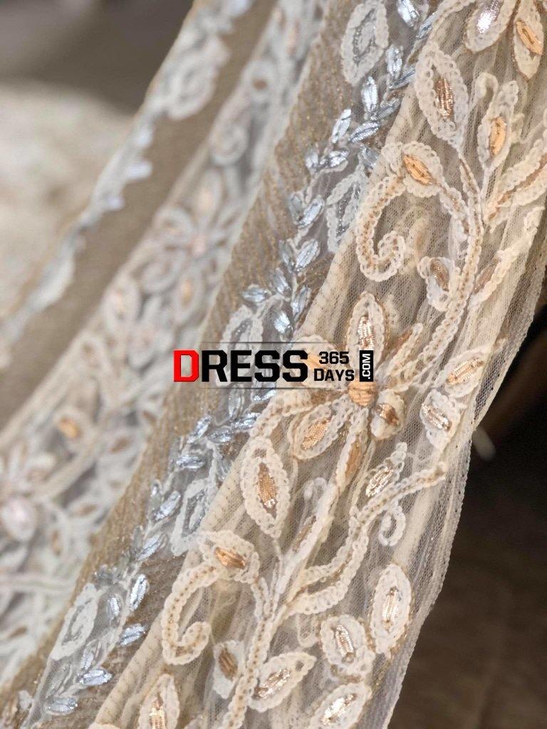 Net Gota Patti Chikankari Anarkali (Only Anarkali)