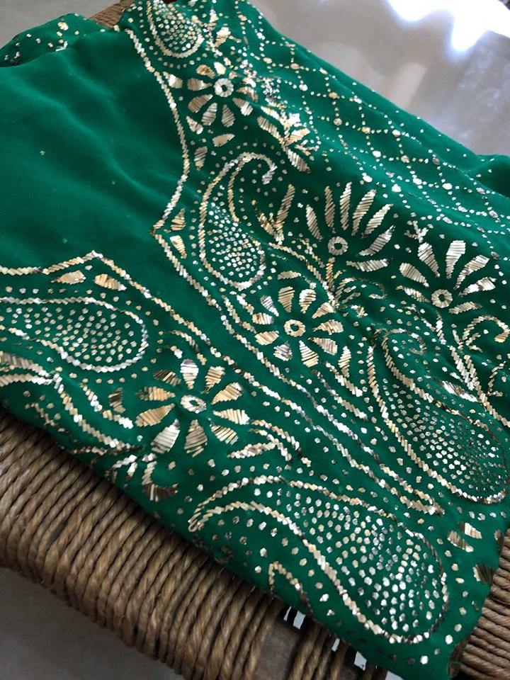 All Over Mukaish Suit - Dress365days