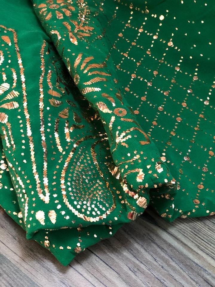 All Over Mukaish Suit - Dress365days