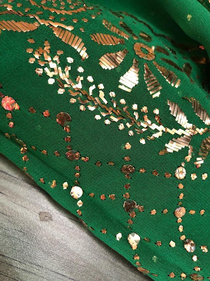 All Over Mukaish Suit - Dress365days