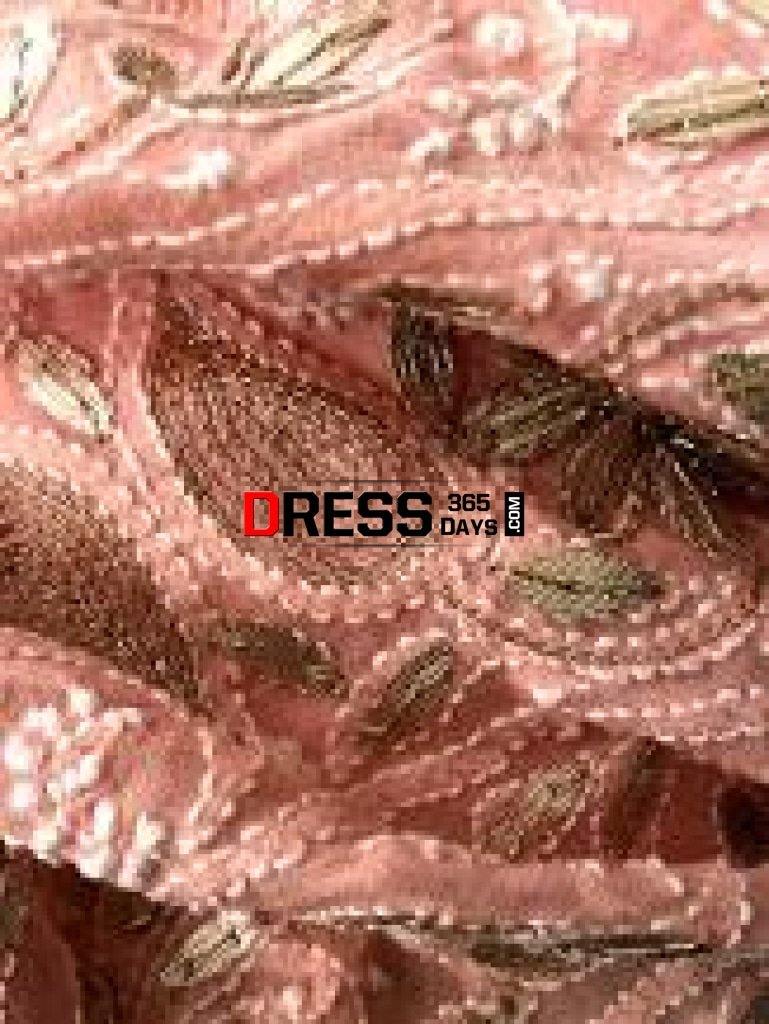Peach Gota Patti Lucknow Chikankari Suit Suits