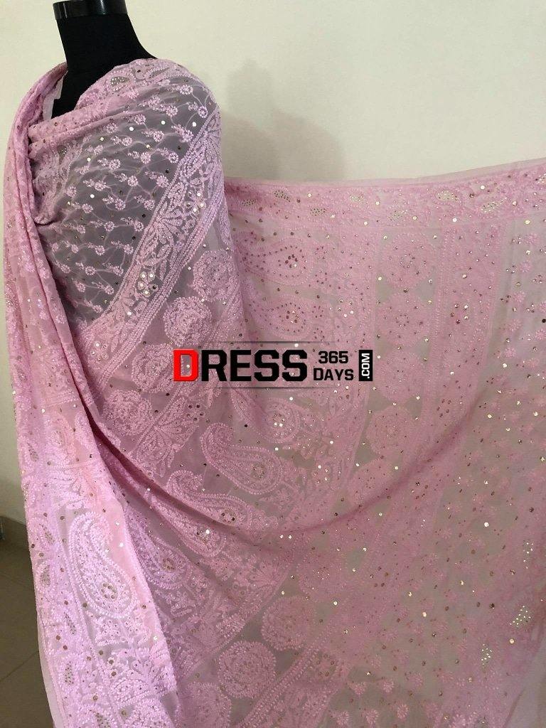 Chikankari Saree
