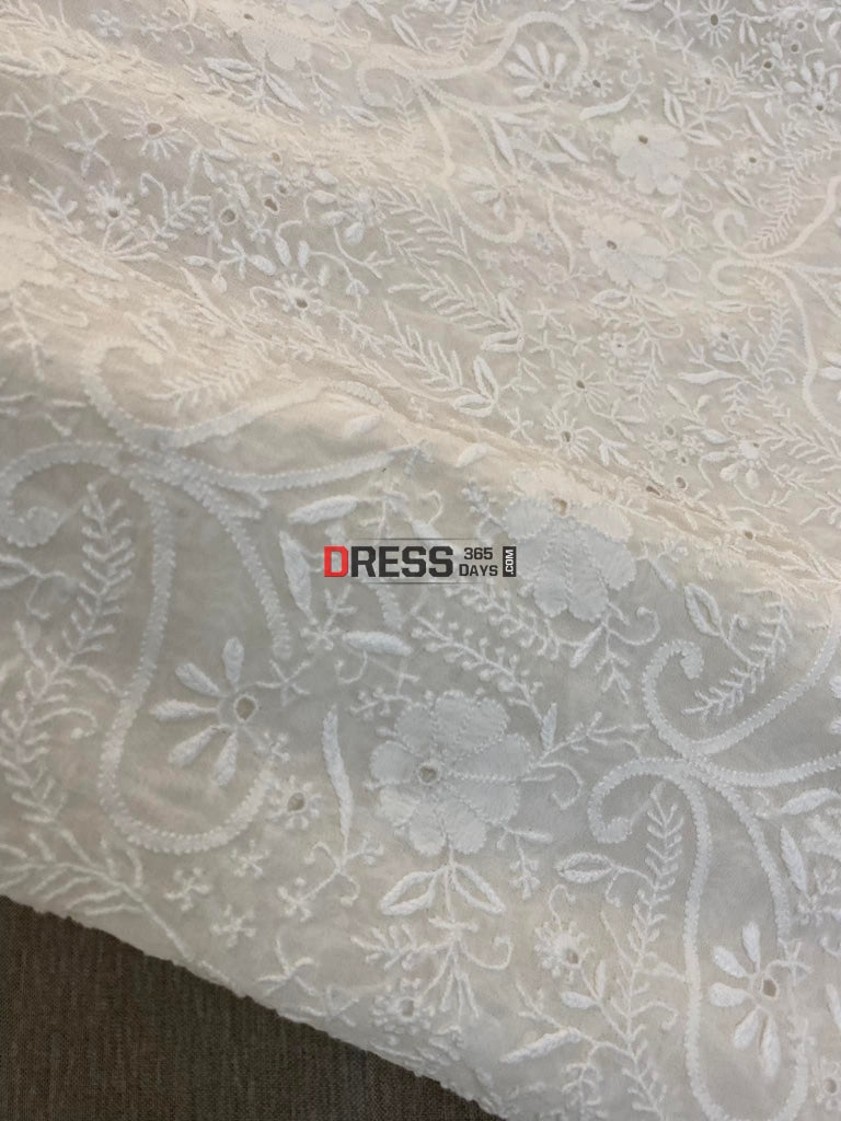 Superfine Lucknow Chikankari Saree
