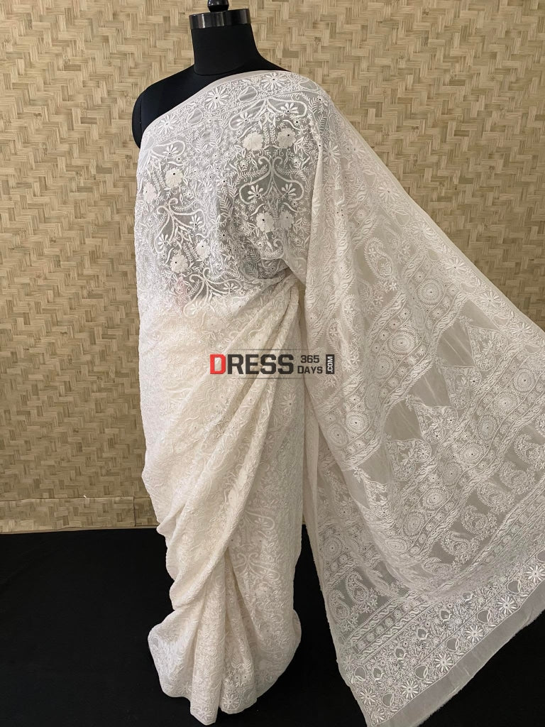 EkTaar Chikankari Saree