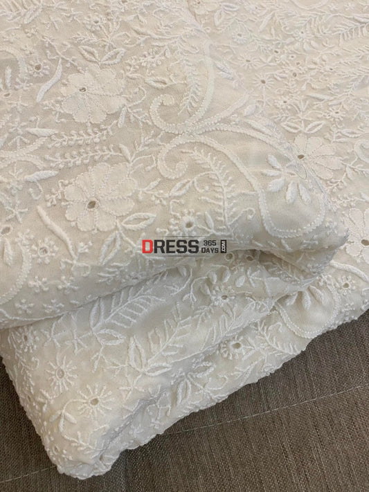 Superfine Lucknow Chikankari Saree