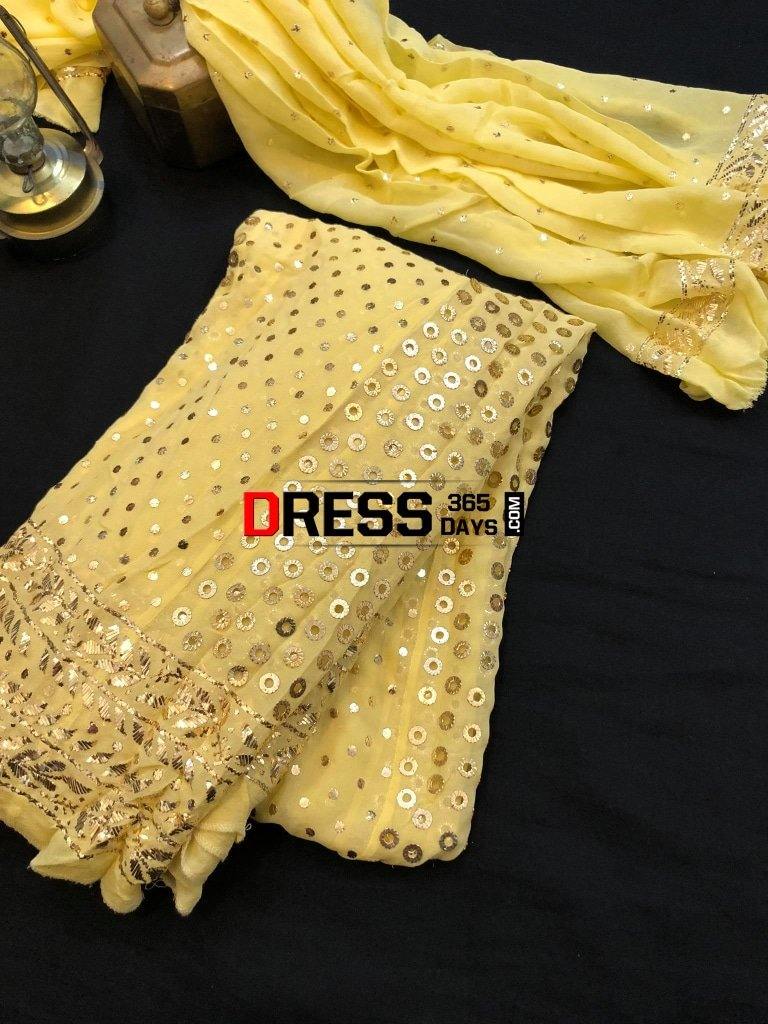 Mukaish anarkali
